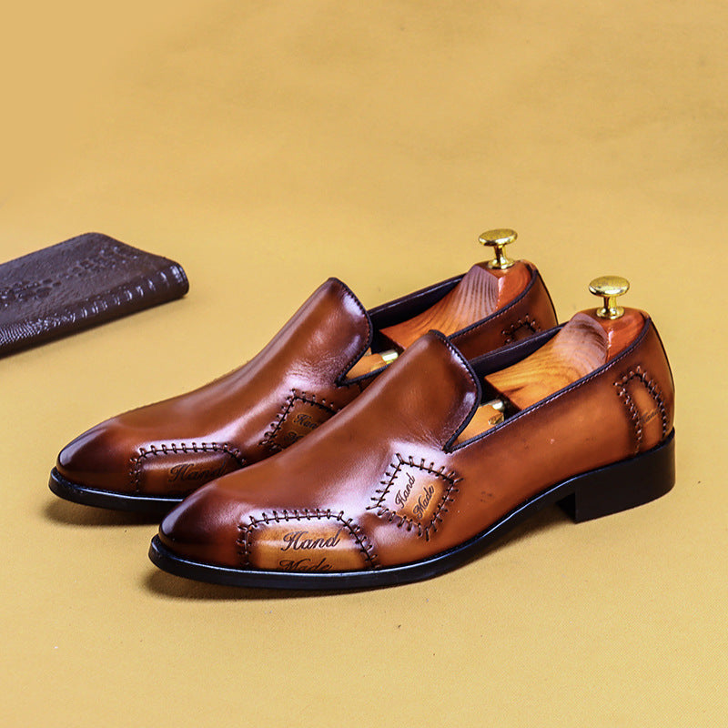 Cowhide Men'S Shoes,