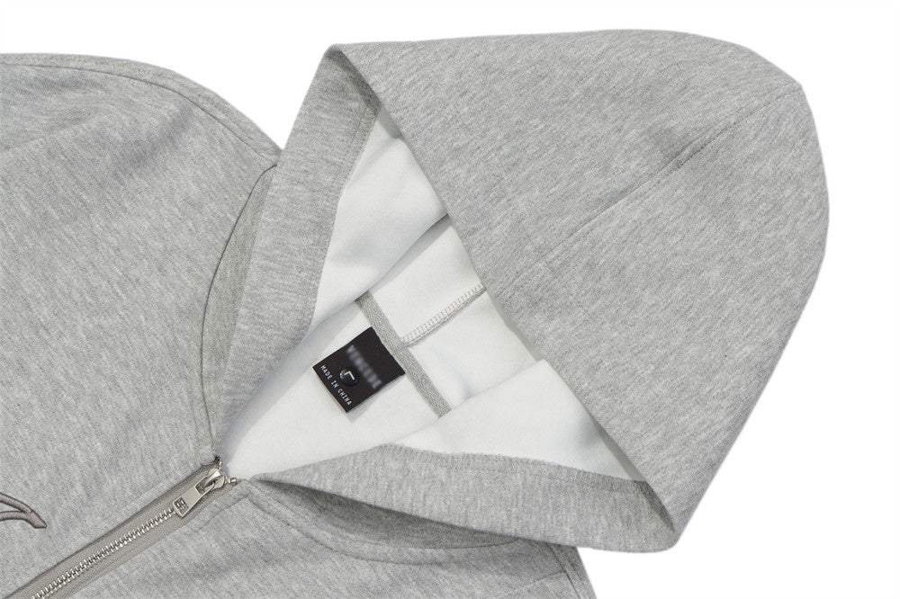 Letter Embroidered Cardigan Sweater For Men