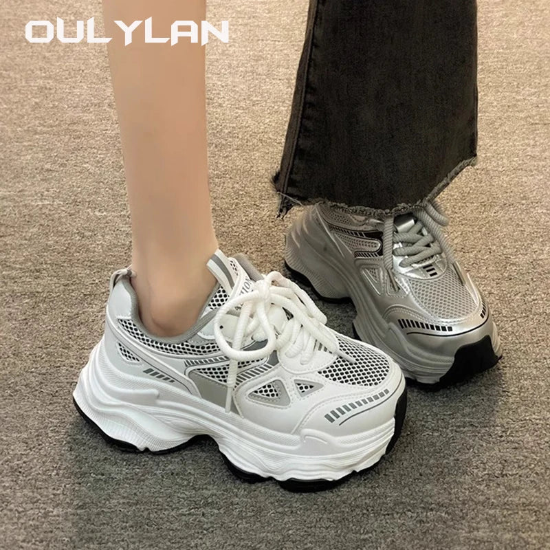 2025Ladies Classic Chunky Sneakers