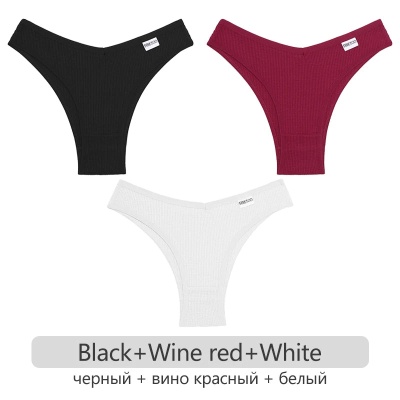 Women Cotton Brazilian Panties