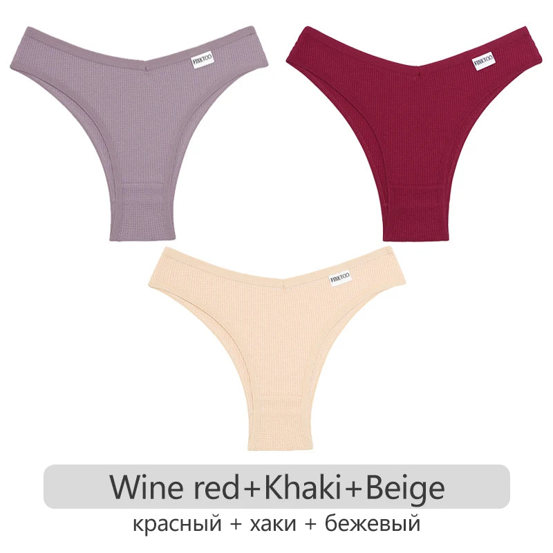 Women Cotton Brazilian Panties