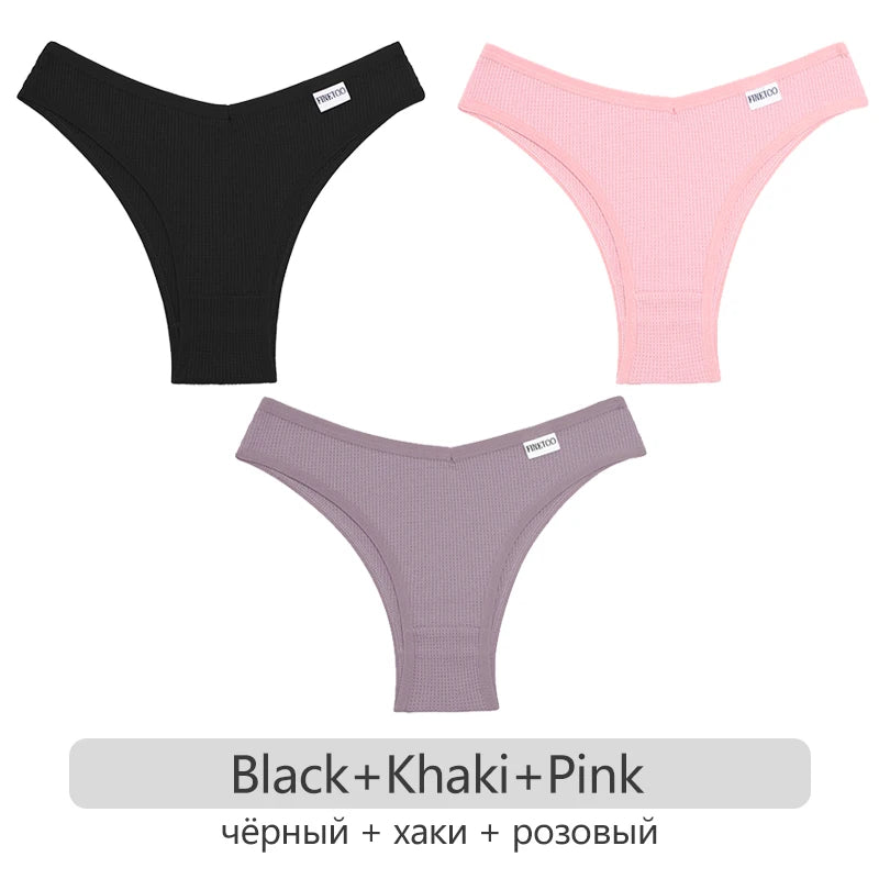 Women Cotton Brazilian Panties