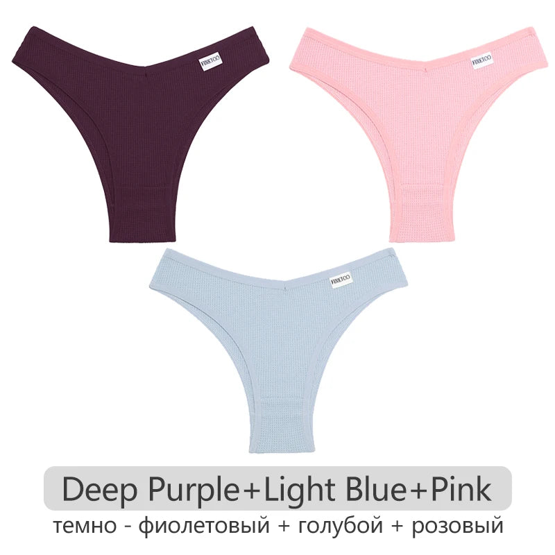 Women Cotton Brazilian Panties