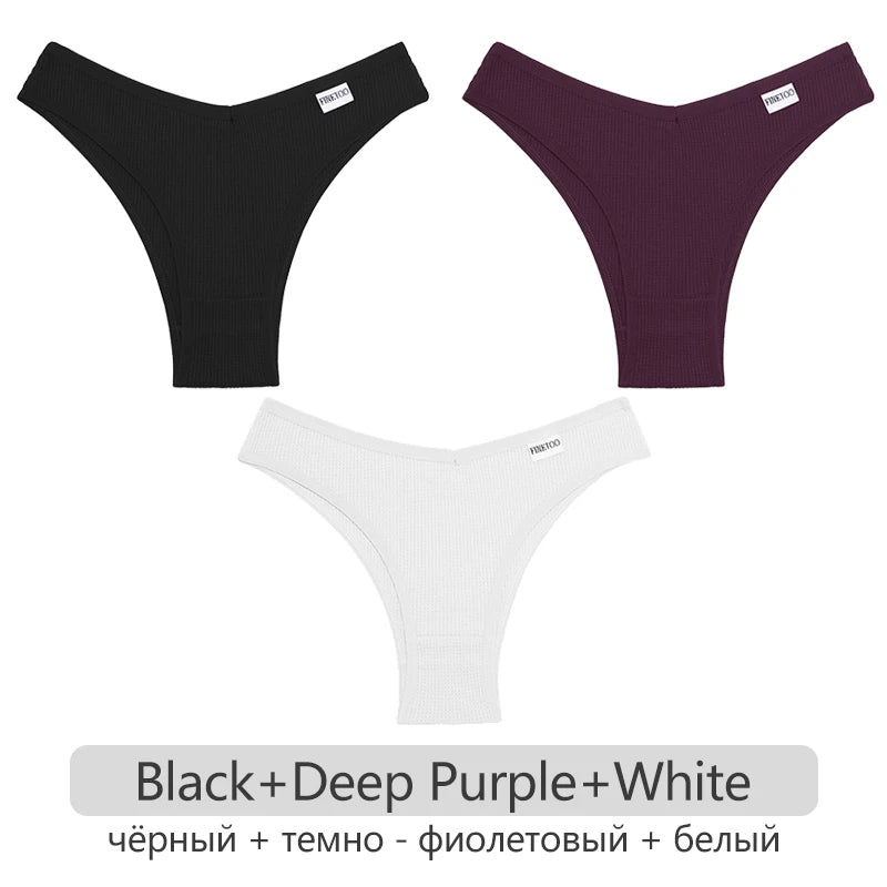 Women Cotton Brazilian Panties