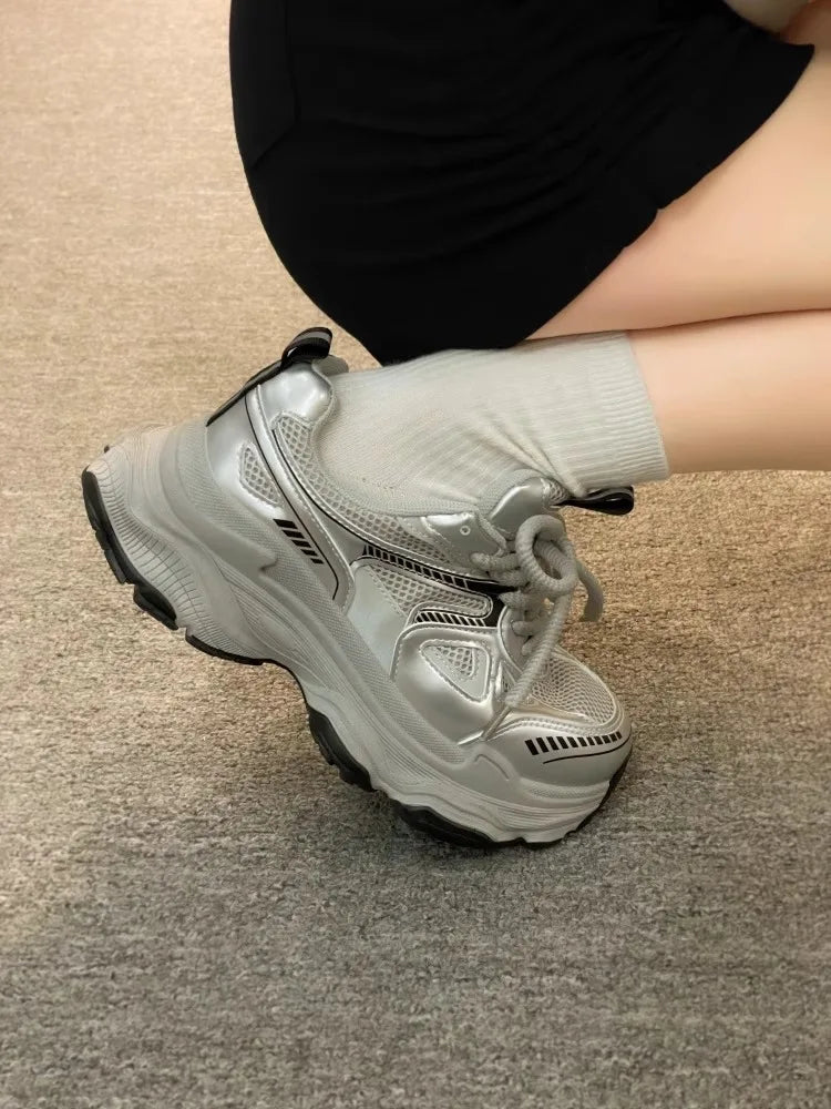 2025Ladies Classic Chunky Sneakers