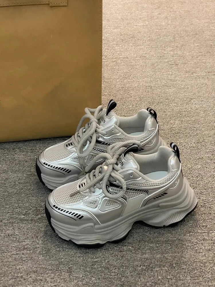 2025Ladies Classic Chunky Sneakers