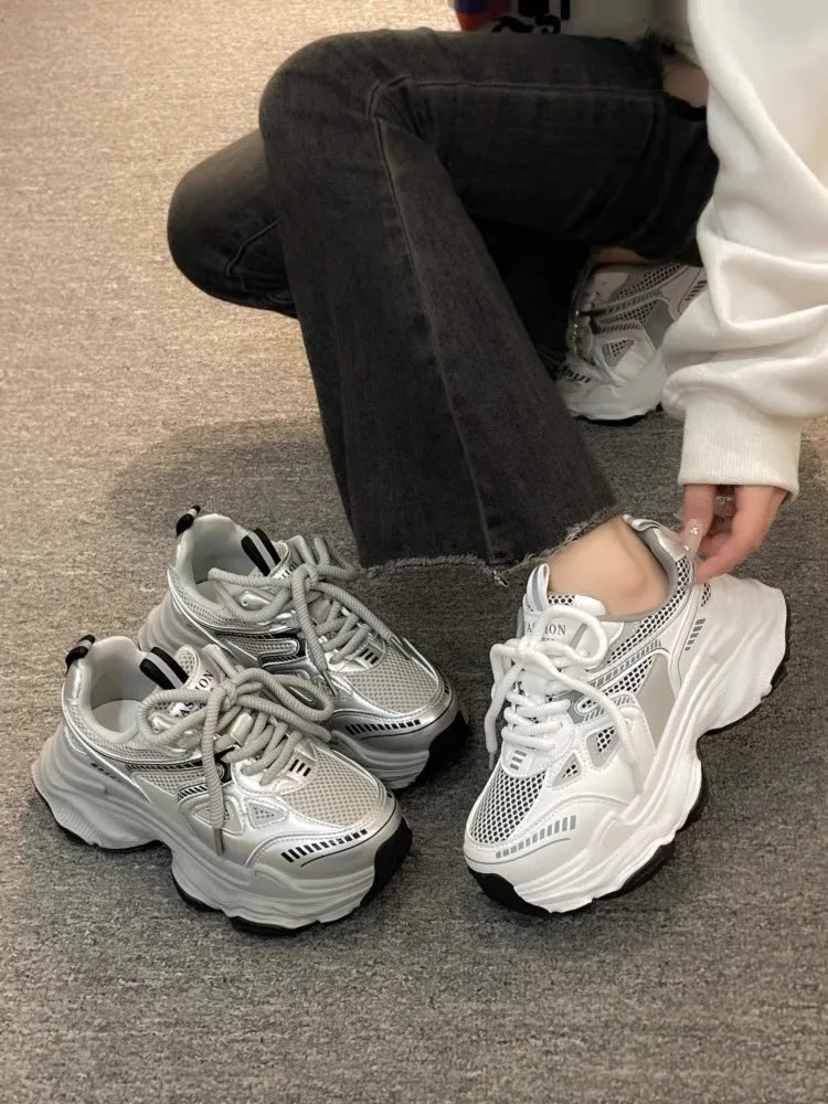 2025Ladies Classic Chunky Sneakers