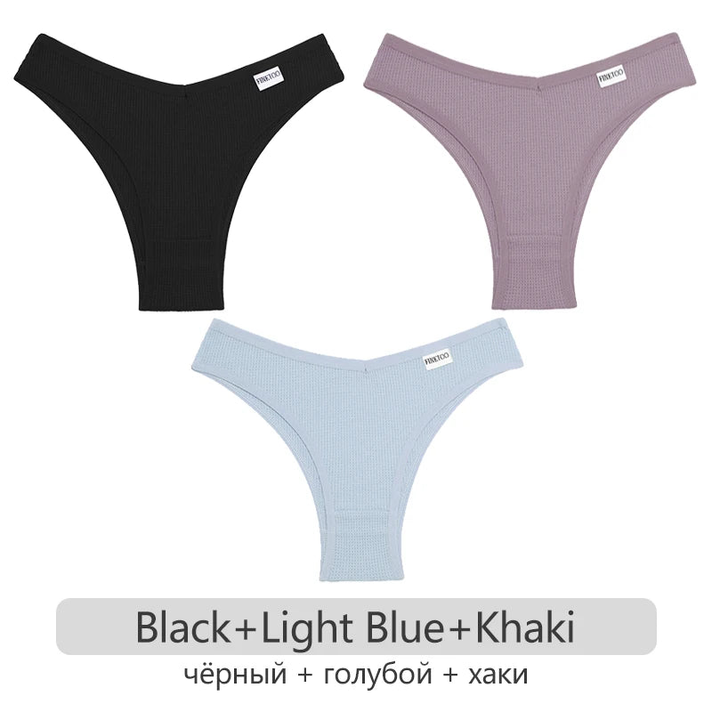 Women Cotton Brazilian Panties