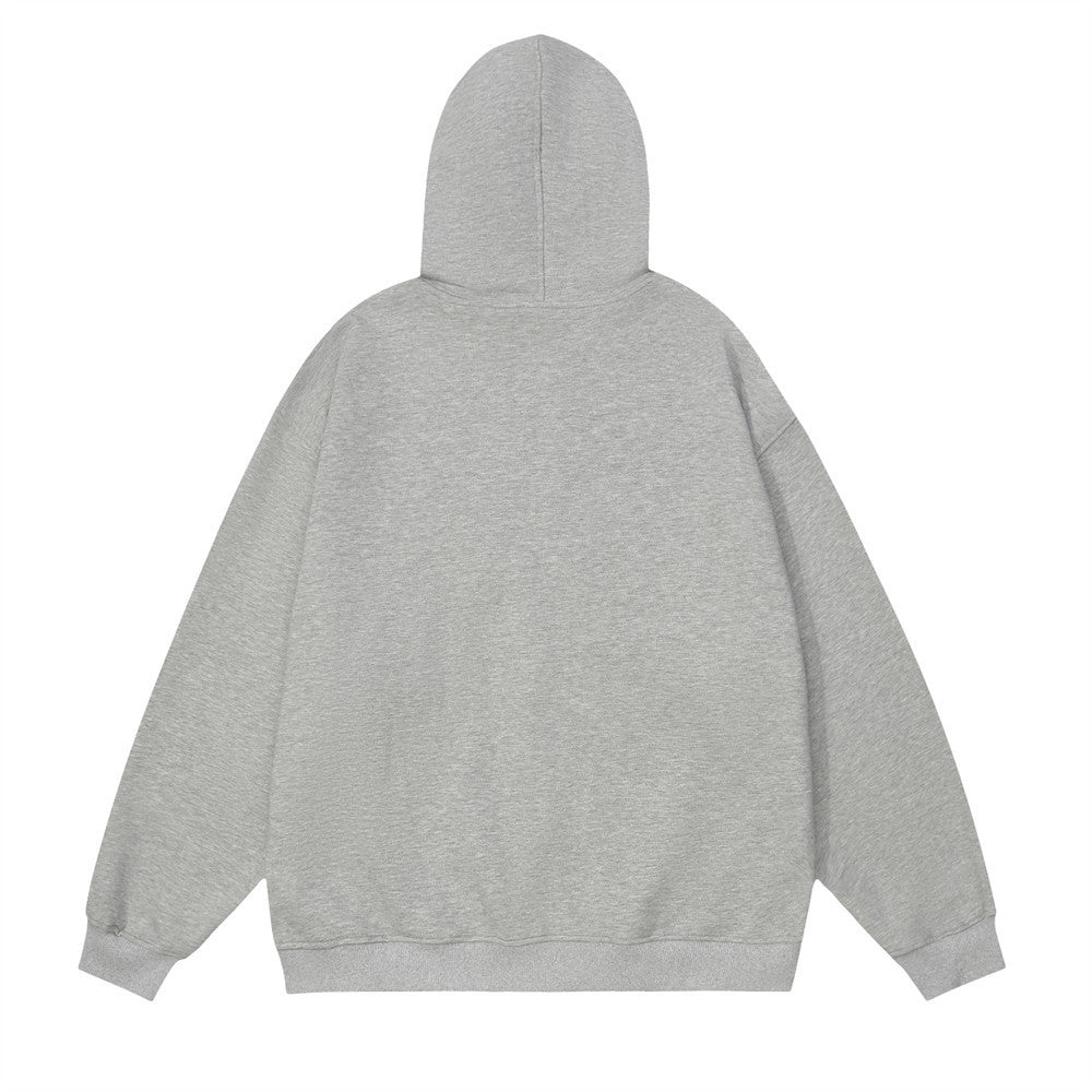 Letter Embroidered Cardigan Sweater For Men