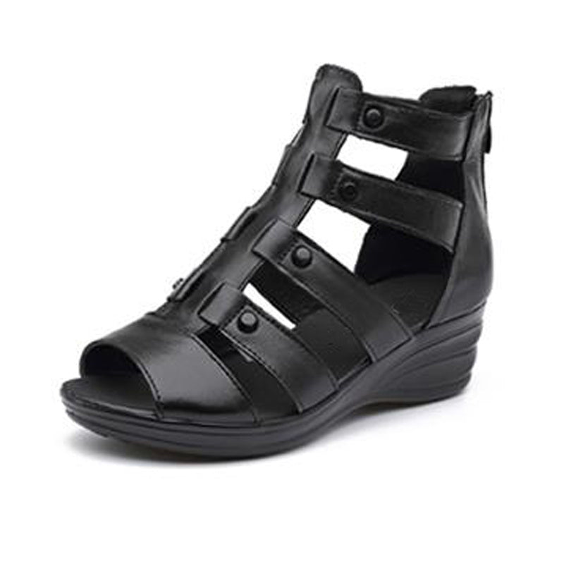 Women's Fashionable Casual Leather Sandals