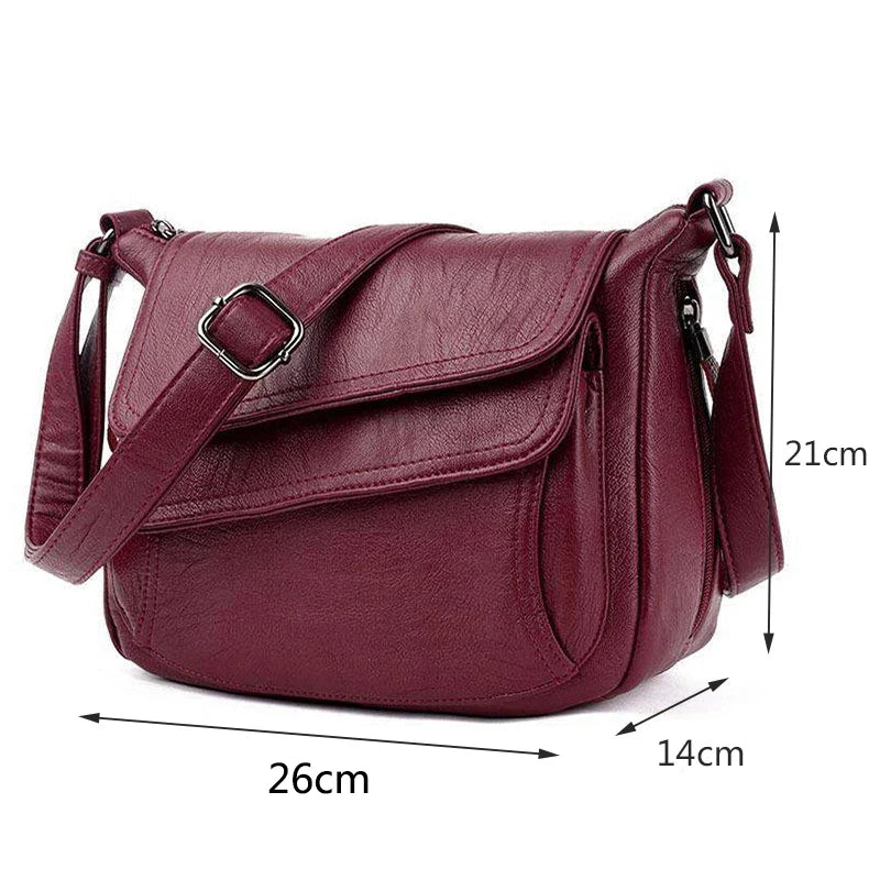 Luxury Handbag High Quality Soft Leather