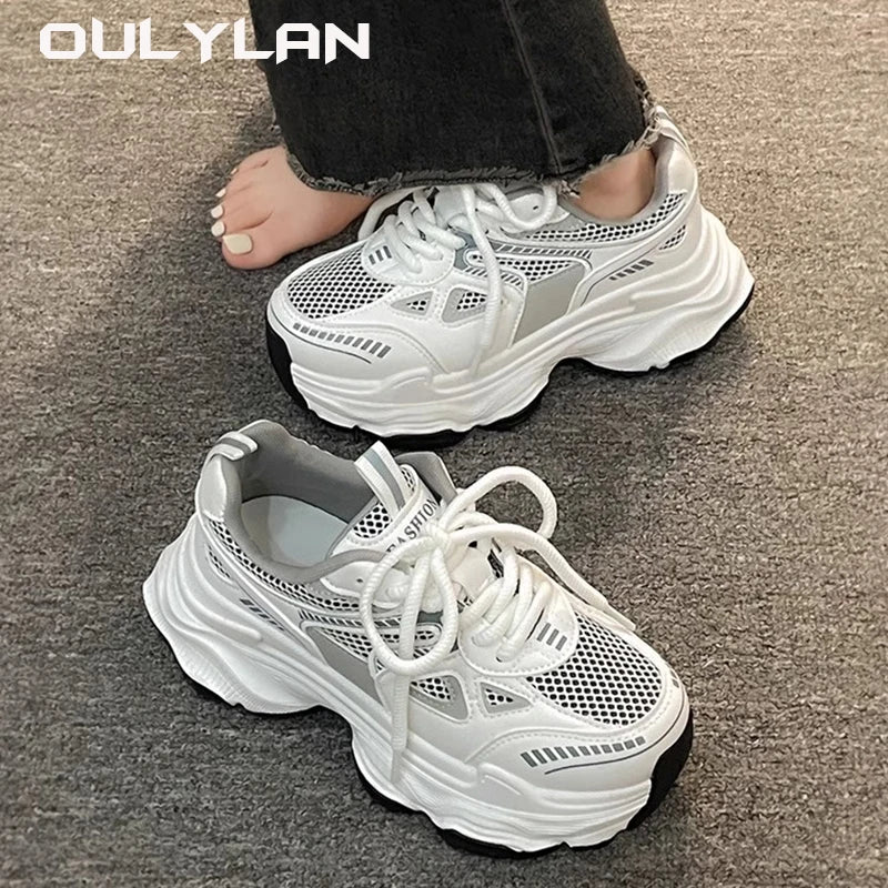2025Ladies Classic Chunky Sneakers