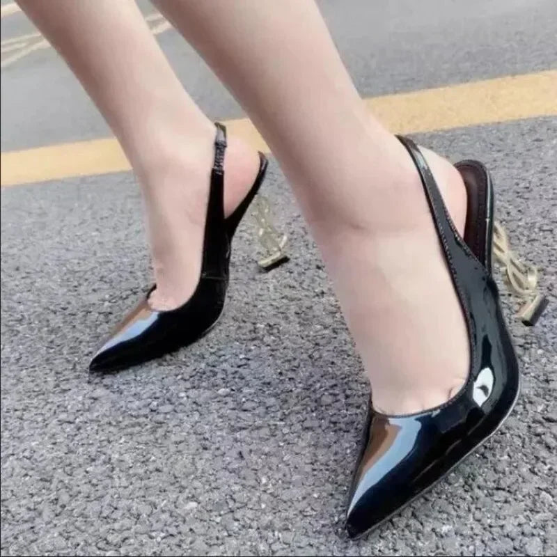 Women's  elegant summer new luxury brand high heels